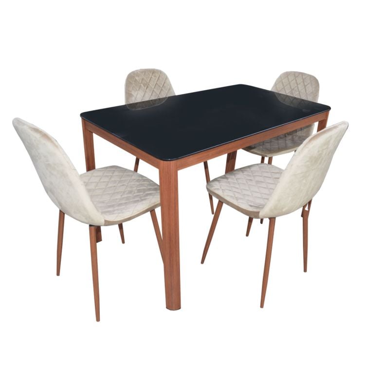 Dining Table Set 5 Pieces 850-NIKITA12 - Kirpalani's N.V.