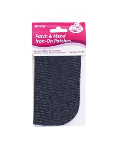 Allary Denim Patch & Mend Iron-on Patches 2 Pieces