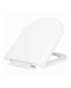 Plastic Toilet Seat White 43.5x33 cm