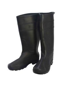 Long Rubber Boots Black Size 46