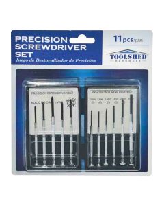 Toolshed Precision Screwdriver Set 11 Pieces