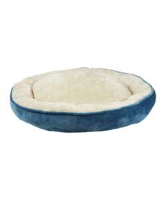 Fleece Pet Bed Blue 70 cm