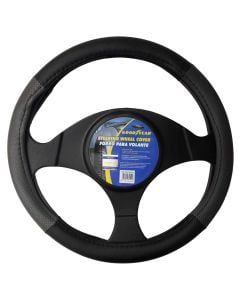 Goodyear Car Steeling Wheel Cover Black & Grey 38 cm 991-90134735