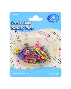 Allary Safety Pins 60 Pieces A0861-00