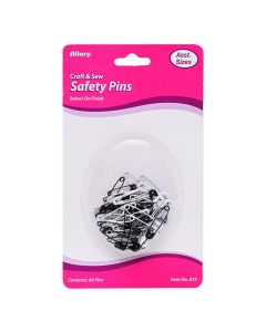 Allary Safety Pins Set 60 Pieces A0819-00