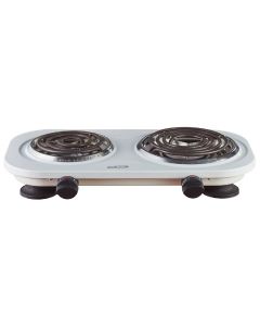 Brentwood Electric Double Burner 1000W TS-361W
