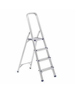 Aluminium Opklapbare Ladder met 4 Treden