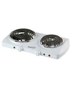 Brentwood Electric Double Burner 1500W