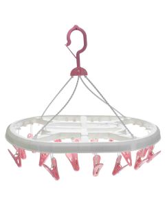 Plastic Hang Drying Rack With 18 Washpins