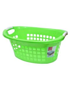 Plastic Laundry Basket 63x43x26 cm