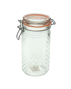 Glass Jar With Lid 1l