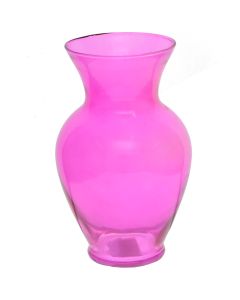 Ginger Pink Glass Vase 27x13 cm