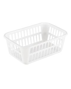 Sterilite Plastic Storage Basket 28.6x20.3x10.8 cm