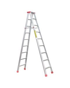 Aluminium Opklapbare Ladder met 9 Treden