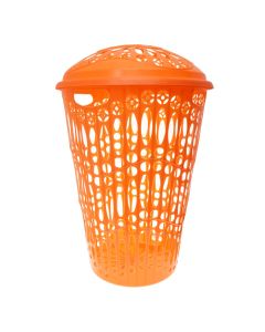 Plastic Wasmand met Deksel 44x58 cm