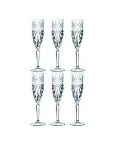 Epure Oasis Flute Champagne Glasses Set 6 Pieces 157 ml R26327