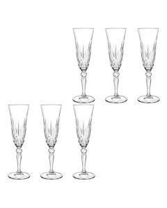 Champagne Glasses Set 6 Pieces 160 ml
