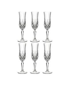 Epure Opera Champagne Glasses Set 6 Pieces 130 ml R25609