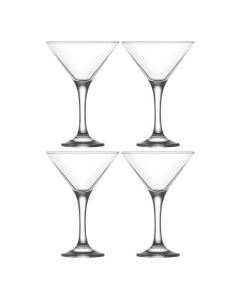 Epure Milano Martini Glasses Set 4 Pieces 180 ml 11x5 cm MIS586/4