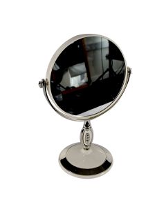 Round Double Sided Mirror With Stand