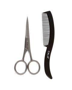 Cala Scissors and Mustache Comb For Men