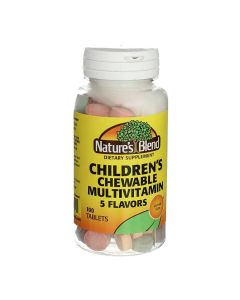Nature's Blend Children's Chewable Multivitamin 100 Tabletten