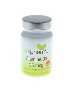 Unipharma Vitamine D3 25 mcg