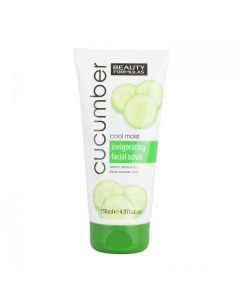 Beauty Formulas Invigorating Facial Scrub Cucumber 150 ml
