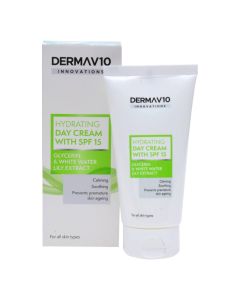 Derma V10 Hydrating Day Cream with SPF 15 50 ml