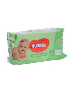 Huggies Natural Care Baby Wet Wipes Aloe Vera 56 Pieces