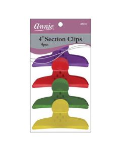 Annie Hair Clamp 4 Pieces 03235