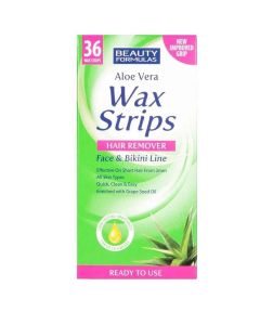 Beauty Formulas Wax Strips voor Gezicht & Bikinilijn 36 Stuks