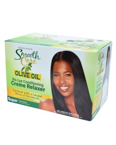 Smooth Care Olive Oil No-Lye Super Creme Relaxer 1 Complete Applications