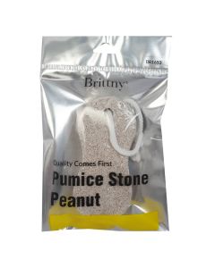 Brittny Voet Pumice Stone Peanut 9.5x4 cm BR1653