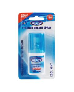 Beauty Formulas Active Oral Care Fresher Breath Spray Cool Mint 15 ml