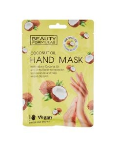 Beauty Formulas Coconut Oil Hand Mask 1 Paar