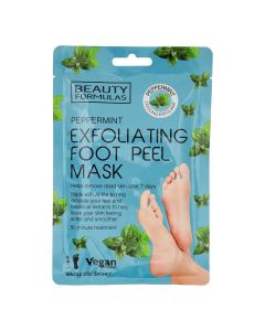 Beauty Formulas Peppermint Exfoliating Foot Peel Mask 1 Paar