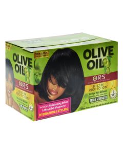ORS Olive Oil Built-In Protection No-Lye Hair Relaxer Kit Extra Strength