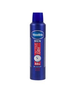 Vaseline Men Active Dry Deodorant Spray 250 ml