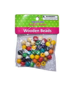 Wooden Mini Beads Set 42 Stuks