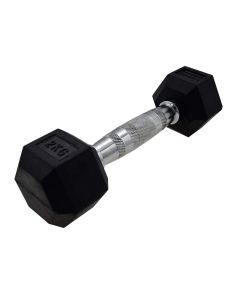 Athletic Rubber Hex Dumbbell 2 kg ATHD013