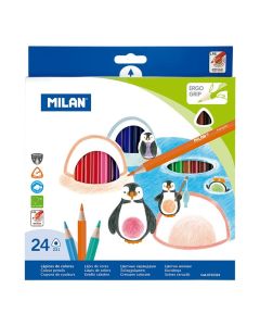Milan Coloring Pencils Set 24 Pieces