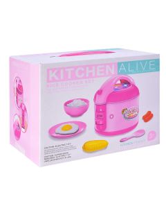 Rice Cooker Playset With Light And Music 9 Pieces