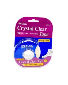 Bazic Clear Tape With Holder 0,019x33 cm