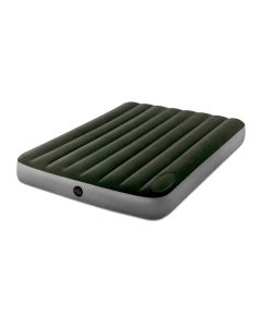 Intex Full Dura-Beam Downy Inflatable Airbed With Foot Pump 64762