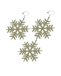 Snowflake Christmas Decoration 3 Pieces