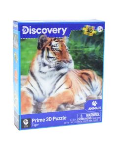Tiger Prime 3D Puzzle 50 Pieces