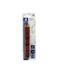 Staedtler Tradition HB Pencil 3 Pieces