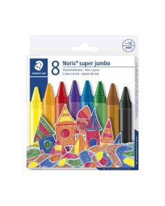 Staedtler Noris Super Jumbo Wax Crayon 8 Pieces