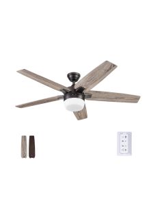 Prominence Home Dorsey Ceiling Fan with Remote Control 132x37 cm